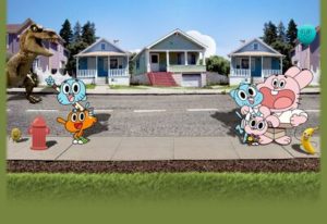 Download gumball background HD