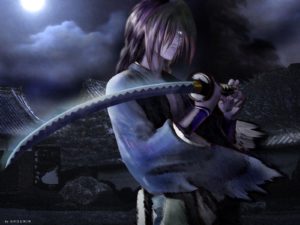 Download kenshin himura wallpaper HD