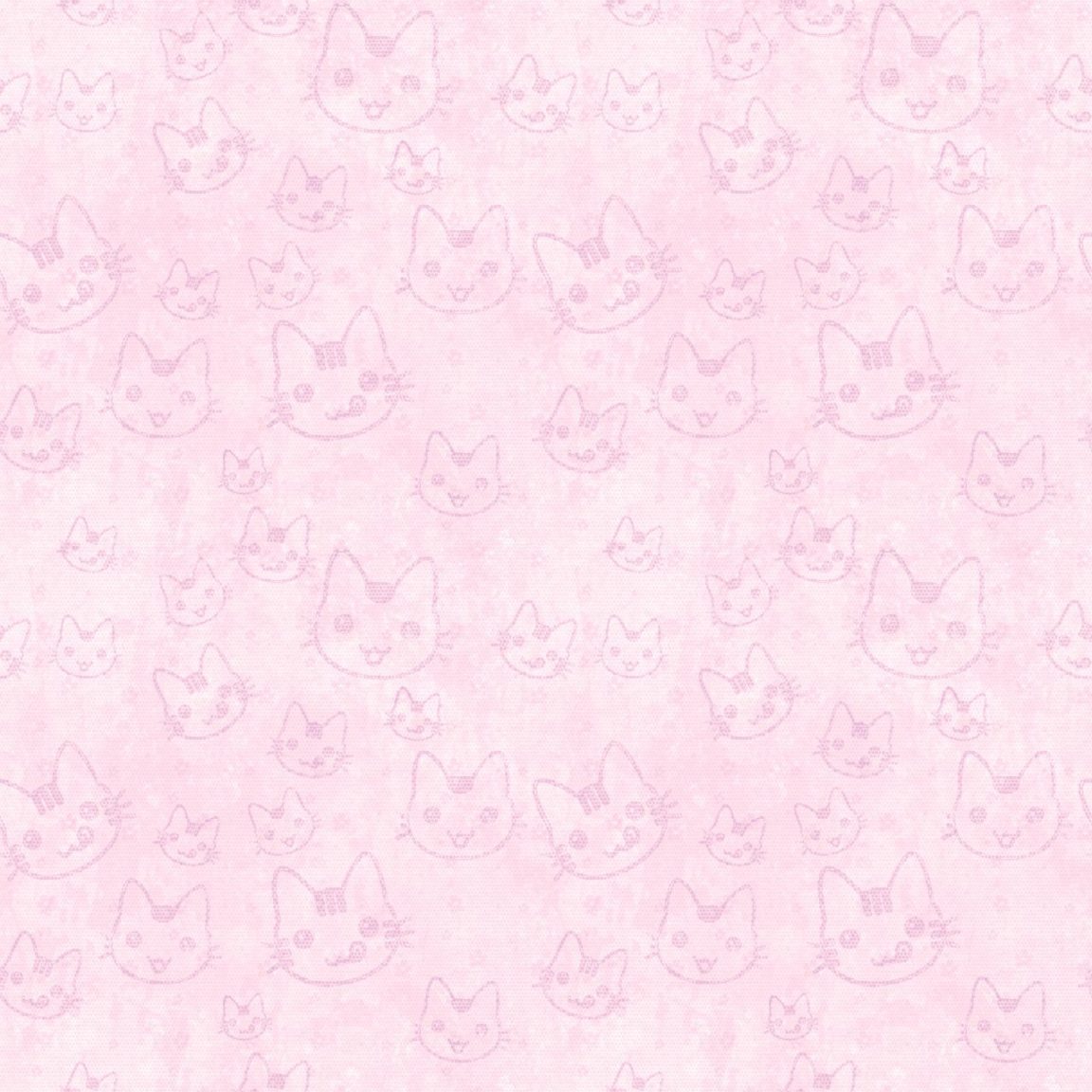 Download pink cat background HD