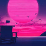 Top retrowave wallpaper free Download