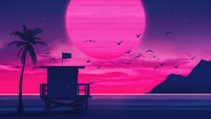 Top retrowave wallpaper free Download