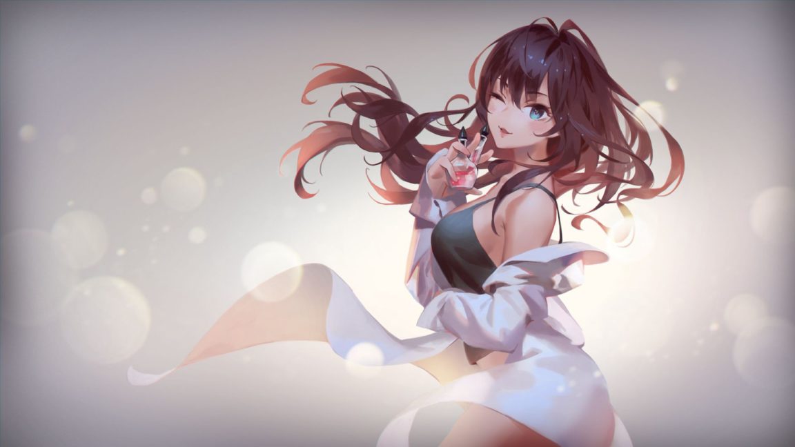 Download sexy anime background HD