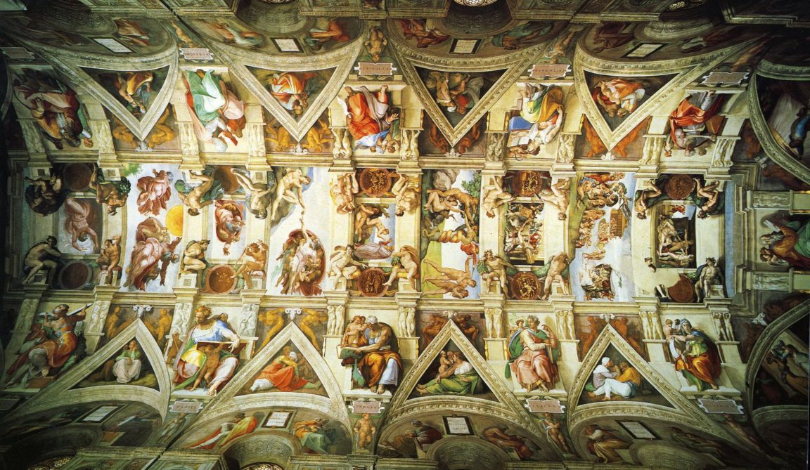 Download sistine chapel ceiling hd wallpaper HD