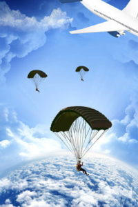 Download skydiving background HD