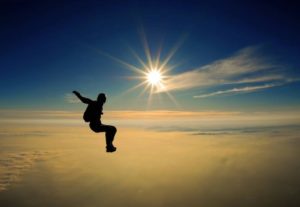 Download skydiving background HD