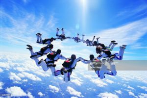 Download skydiving background HD