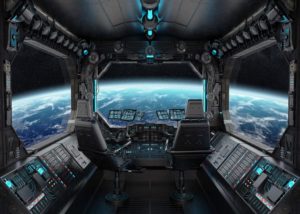 Top spaceship interior background 4k Download