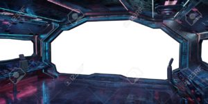 Download spaceship interior background HD