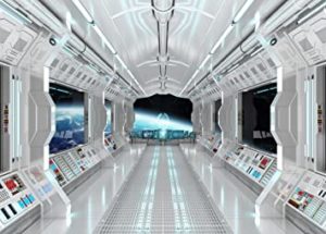 Top spaceship interior background Download