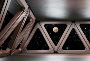 Download spaceship interior background HD