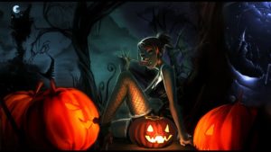 Download steampunk halloween wallpaper HD