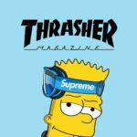 Download supreme bart simpson background HD