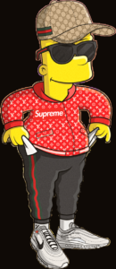 Top supreme bart simpson background 4k Download