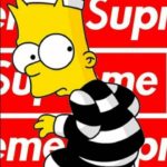 Download supreme bart simpson background HD