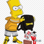 Top supreme bart simpson background 4k Download