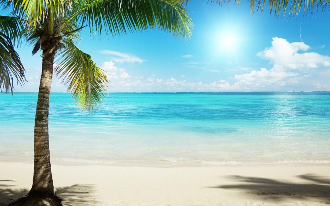 Download wallpaper beach background HD