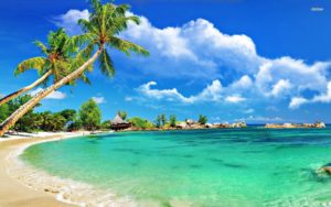 Download wallpaper beach background HD