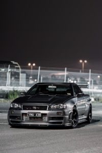 Download wallpaper gtr skyline HD