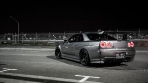 Download wallpaper gtr skyline HD