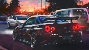 Top wallpaper gtr skyline HD Download