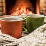 Download winter fireplace wallpaper HD