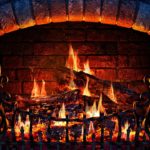 Top winter fireplace wallpaper HD Download