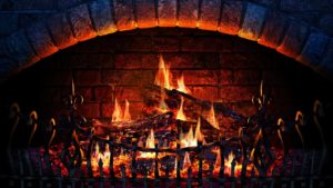 Top winter fireplace wallpaper HD Download