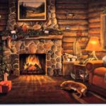 Top winter fireplace wallpaper Download