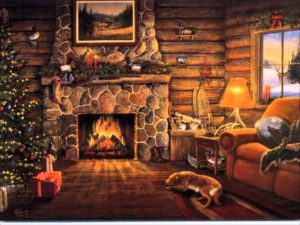 Top winter fireplace wallpaper Download