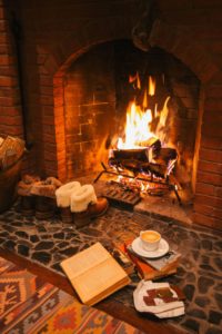 Top winter fireplace wallpaper Download