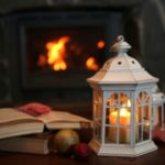 Download winter fireplace wallpaper HD