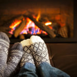 Top winter fireplace wallpaper HD Download