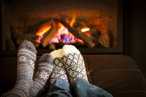 Top winter fireplace wallpaper HD Download