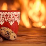 Download winter fireplace wallpaper HD