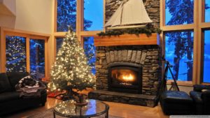 Top winter fireplace wallpaper free Download