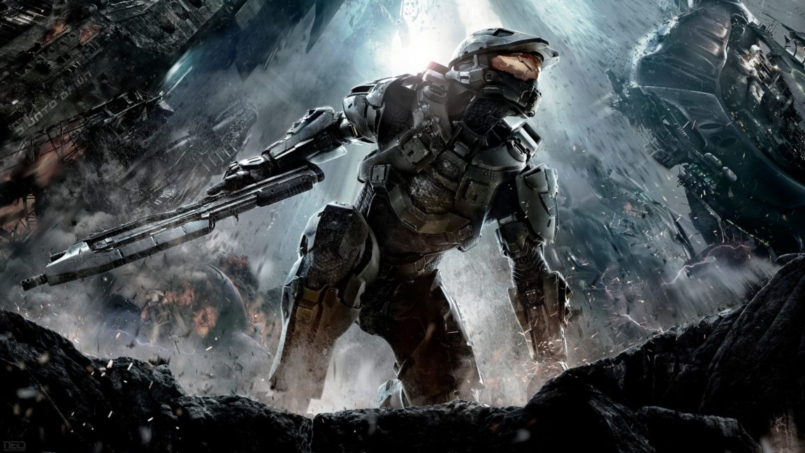 Download master chief background HD