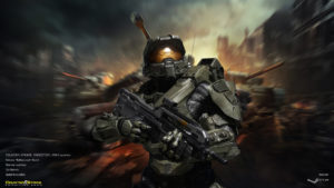 Top master chief background 4k Download