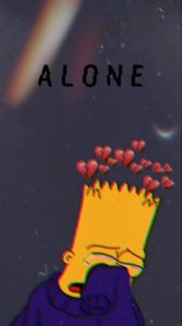 Top sad bart simpson wallpapers 4k Download