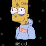 Download sad bart simpson wallpapers HD