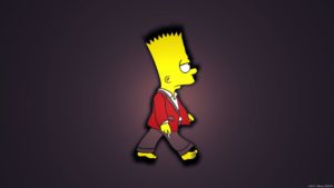 Download sad bart simpson wallpapers HD