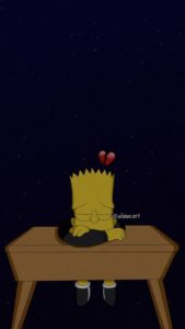 Top sad bart simpson wallpapers 4k Download