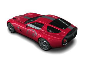 italian zagato concept alfa romeo tz3 supercars stradale wallpaperup supercar