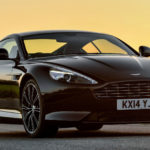 aston martin db9 side buildings