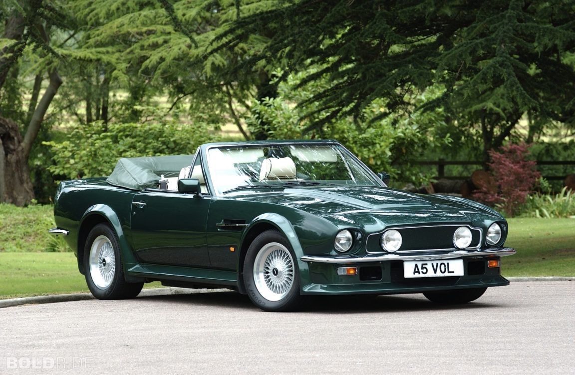 aston martin v8 vantage volante 1986 muscle wallpaperup