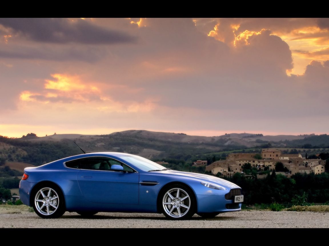 aston martin vantage v8 coupe wallpapers