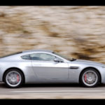 aston martin vantage silver tungsten rear quarter three