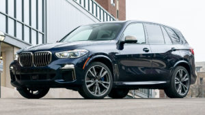 x5 bmw competition metallic tanzanit spec quarter three