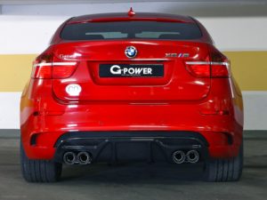 bmw x6 power typhoon horsepower turns into suv rocket whopping 740hp boost gets makes hp custom catalytic rear