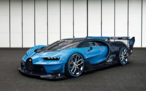 chiron bugatti vision turismo gran