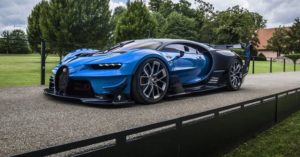 bugatti chiron turismo vision gran